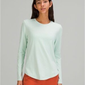 Lululemon Delicate Mint Green Love Long Sleeve Shirt NWT